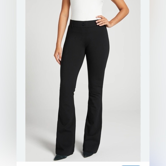 Betabrand Pants - Betabrand Classic Dress Pant Yoga Pant Black Size MP.